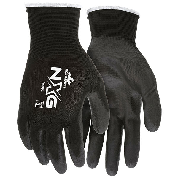 MCR Safety 9669M Coated Gloves Medium Pack of 1 Black Replacement 9669MMG