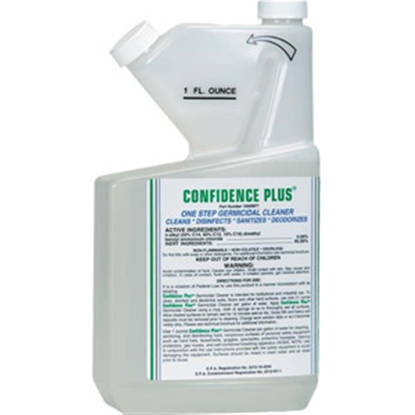 MSA 10009971 Confidence Plus 2 Liquid Germicidal Cleaner 32 Oz Pack