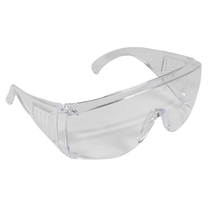 Kimberly-Clark Professional 16727 V10 Unispec II Safety Eyewear Clear Lens Polycarbonate HC Clear Frame