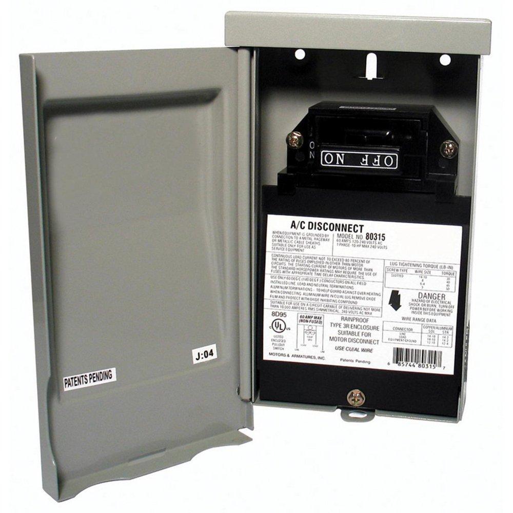 MARS 80316 DISCONNECT SWITCHES