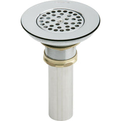 Elkay LKVR18B 3-1/2 Drain Type 304 Stainless Steel Body Vandal Resistant Grid Strainer