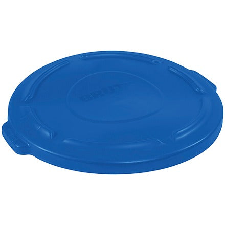 BSC PREFERRED Bsc Preferred RUB332LBLU Flat Lid for Rubbermaid Brute Cans