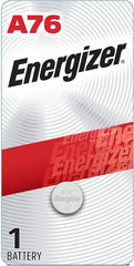 Energizer A76BPZ Alkaline Battery 1.5V 118mAh Pack of 4