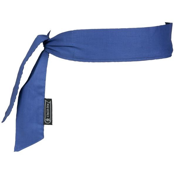 ERGODYNE 12307 Chill-Its 6700 Cooling Bandana Polymer Crystals Tie Closure Blue