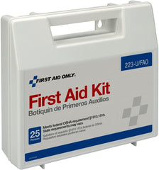 First Aid Only 223-U/FAO 25-Person Emergency First Aid Kit - White