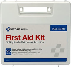 First Aid Only 223-U/FAO 25-Person Emergency First Aid Kit - White