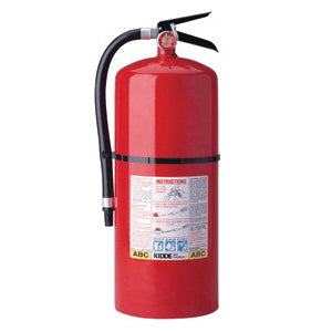 Kidde 466206 Pro 20 MP Fire Extinguisher 6-A, 80-B:C, 20 lb with Wall Hook, Rechargeable