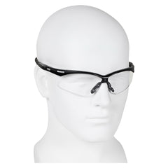 KLEENGUARD 25676 V30 Nemesis Safety Glasses Black Frame Clear Lens