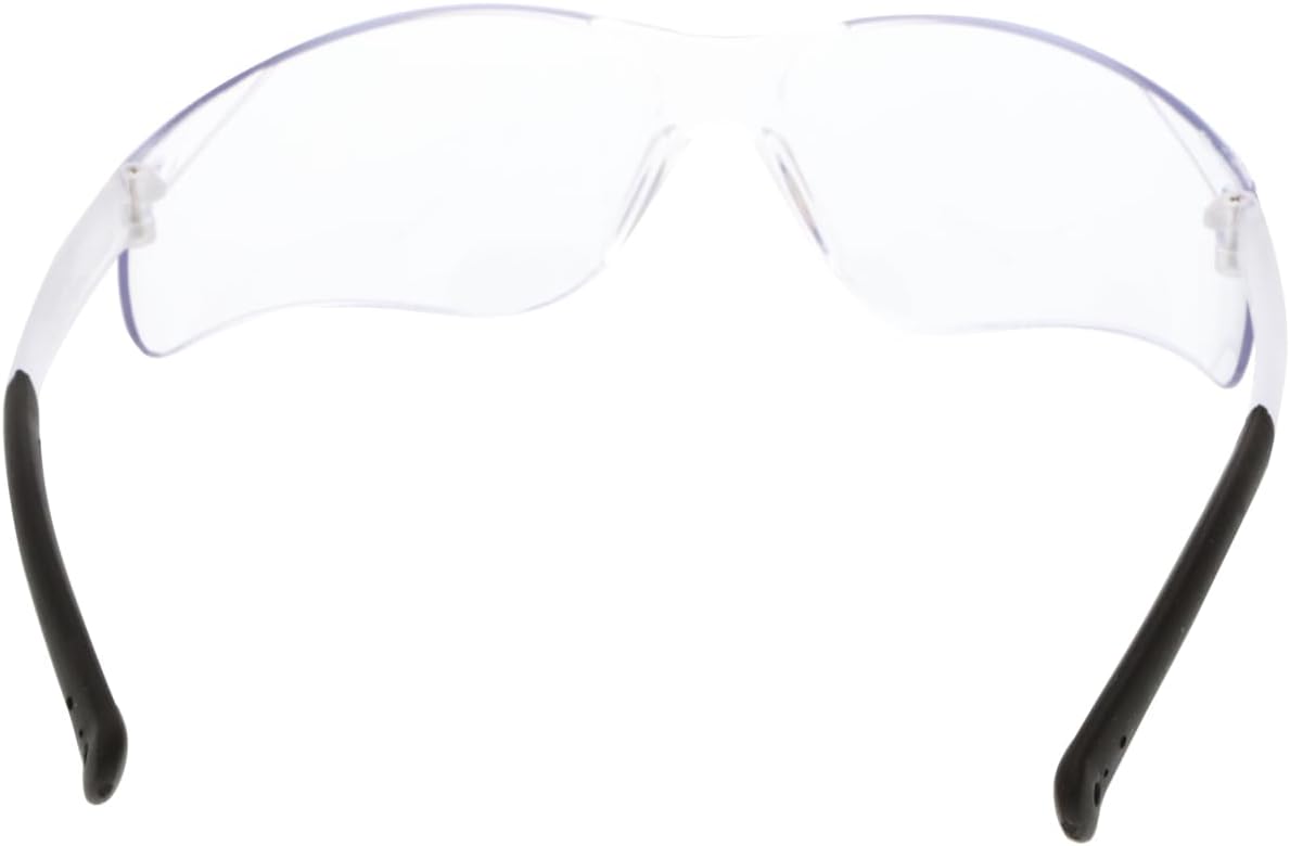 MCR Safety BK110 BearKat Clear Lens Safety Glasses with UV Protection and Scratch-Resistant Coating