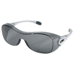 MCR Safety OG112AF Law OTG Eyewear Silver Temple Gray Lens 1 Each