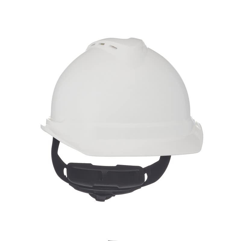 MSA 10034018 V-Gard 500 Safety Hard Hat - Standard, Fas-Trac III Suspension, Polyethylene, White