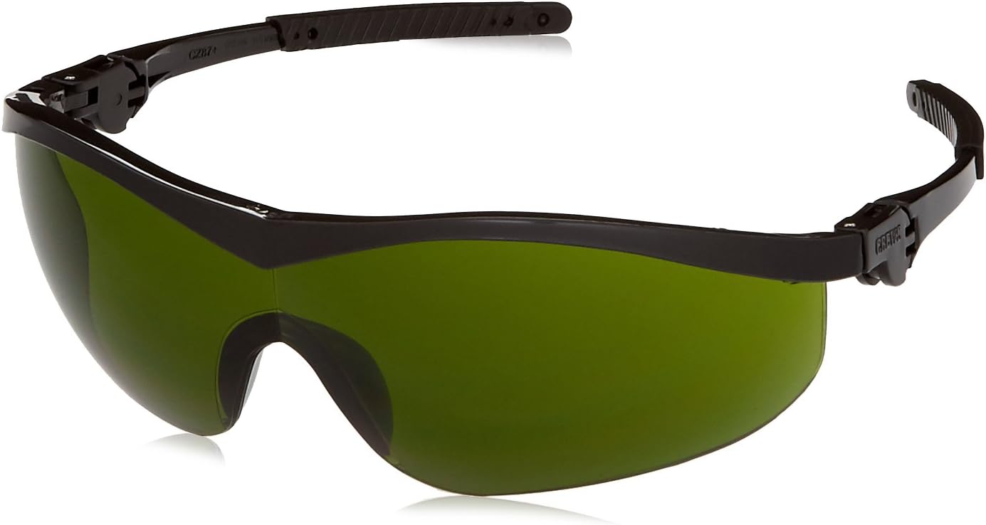 MCR Safety ST1130 Storm Safety Glasses 3.0 IR Green Lens 1 Pair