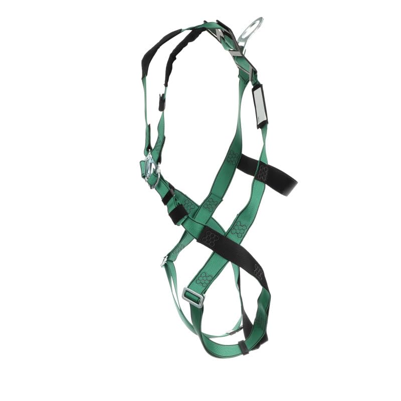 MSA 10197196 V-Form Full Body Safety Harness Standard Size Green