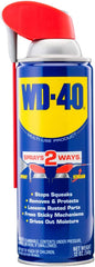 WD-40 490057 Multi-Use Lubricant with Smart Straw Spray, 12 oz