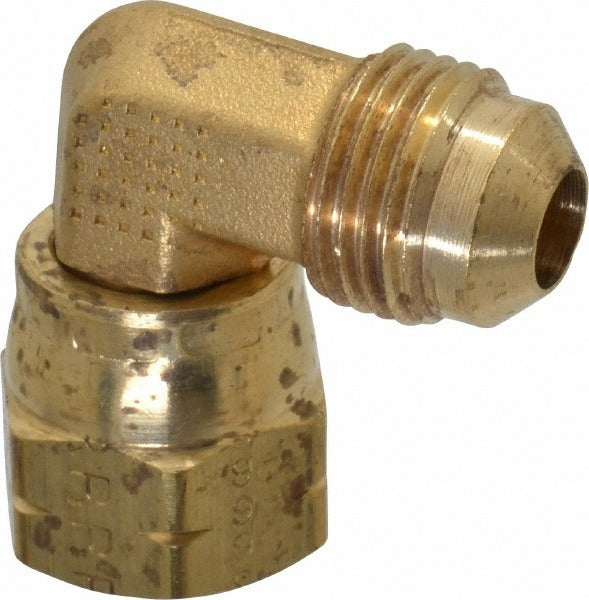 PARKER Parker 166FSV-6-6 Brass Swivel Nut Flare Elbow 3/8 in