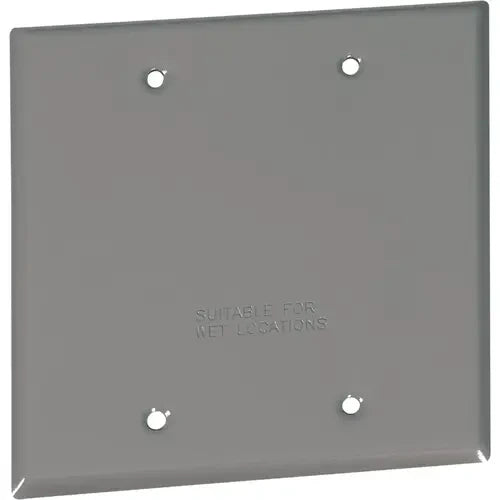 SOUTHWIRE Southwire WC2B-UPC Weatherproof Blank Cover 2-Gang