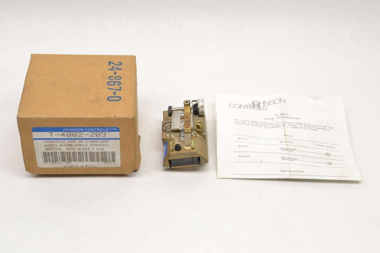 Johnson Controls VA-8020-1 Electric Valve Actuator 24V Non Spring Return