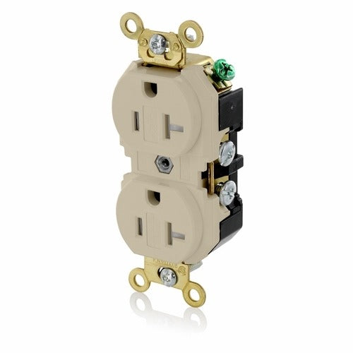 LEVITON Leviton 5362-SGI Industrial Grade Tamper-Resistant Duplex Receptacle 20 Amp 125 Volt (Duplex)