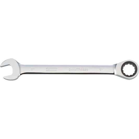 DEWALT DWMT75235OSP Ratcheting Combination Wrench 13/16 inch SAE Full Polished Chrome