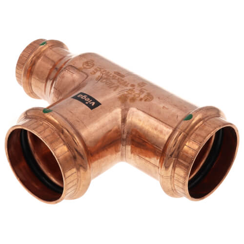 Viega ProPress 22278 Copper XL-C Reducing Tee 2-1/2 x 2 x 2 Inches