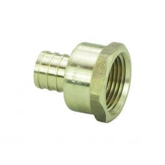 Viega 46324 PureFlow Adapter 1/2 x 3/4 in Crimp x MNPT Brass Domestic Replacement 46324