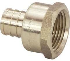 Viega 46324 PureFlow Adapter 1/2 x 3/4 in Crimp x MNPT Brass Domestic Replacement 46324