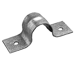 Sioux Chief 502-4 1 inch Galvanized Steel 2-Hole Pipe Strap - 502-4