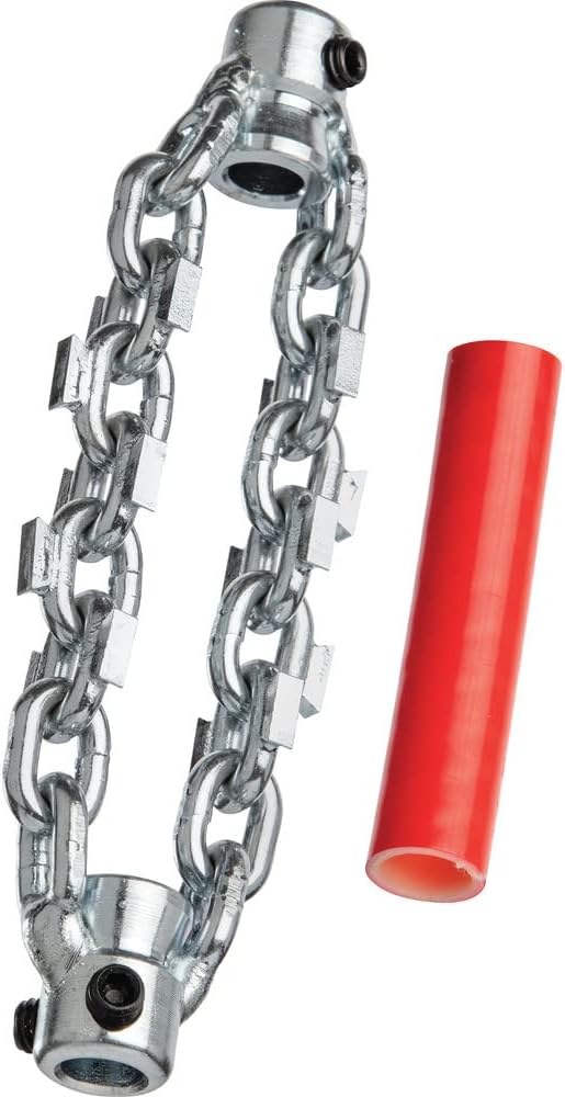 RIDGID 64313 K9-204 Flexshaft Knocker 3-Inch Carbide Tip Chain