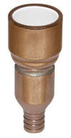 Sioux Chief 645XC3 PowerPEX Lead-Free Copper/CPVC Straight Adapter 3/4 inch