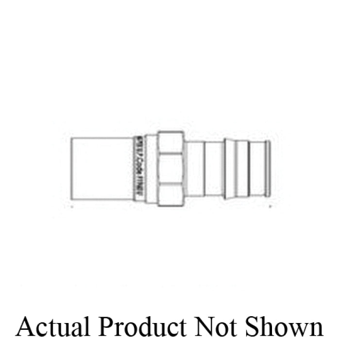 Uponor LFP4501515 ProPEX Brass Copper Press Fitting Adapter 1-1/2 Inch