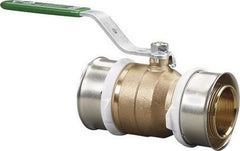 Viega 98202 PureFlow Bronze Press Ball Valve 1-1/2 Inch