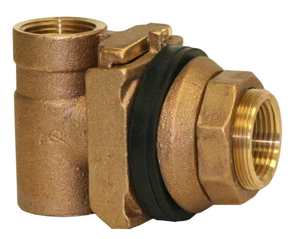 Merrill Manufacturing MBNL200 Pitless 1 Inch Brass Adapter