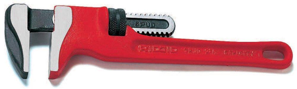 RIDGID 31060 Heavy-Duty End Pipe Wrench - 1-1/2 Inch Jaw Capacity, 10 Inch Length