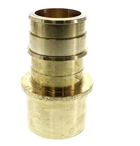 Uponor LF4501010 ProPEX 1 in Brass PEX Expansion x Male Sweat Adapter