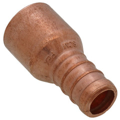 Sioux Chief 643X3 PowerPEX Copper Lead-Free Straight Adapter 3/4 inch PEX Barb x Male Sweat