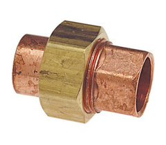 NIBCO 633-W 3/4 Inch Sweat Wrot Copper Union Lead Free