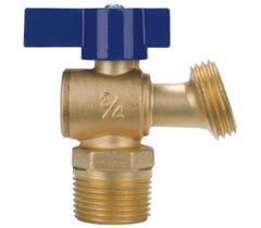 NIBCO QT74X 3/4 in. Brass Male 1/4-Turn Boiler Drain Valve