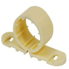 Sioux Chief 559-2 1/2 Inch EZGlide Tube Clamp - Polypropylene, Ivory