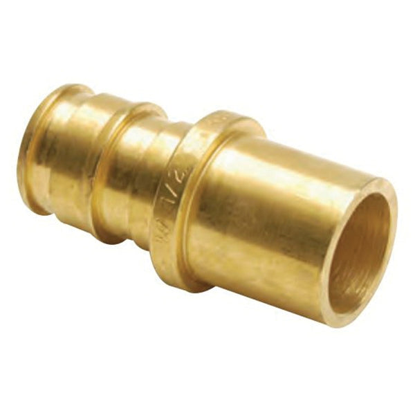 Uponor LF4507575 ProPEX 3/4 Inch Brass PEX Expansion x Male Sweat Adapter