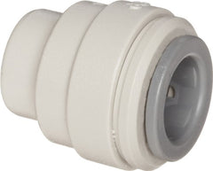 John Guest PP0412W 3/8 Inch Polypropylene Tube Union Adapter