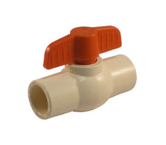 JOMAR 210-604 CPVC Copper Tube Size Solvent Connection 150 WOG Ball Valve