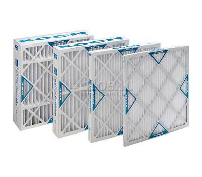 KOCH FILTER 102-042-002 Multi-Pleat 12 x 20 x 2 in. MERV 8 Synthetic Extended Surface Pleated Panel Air Filter