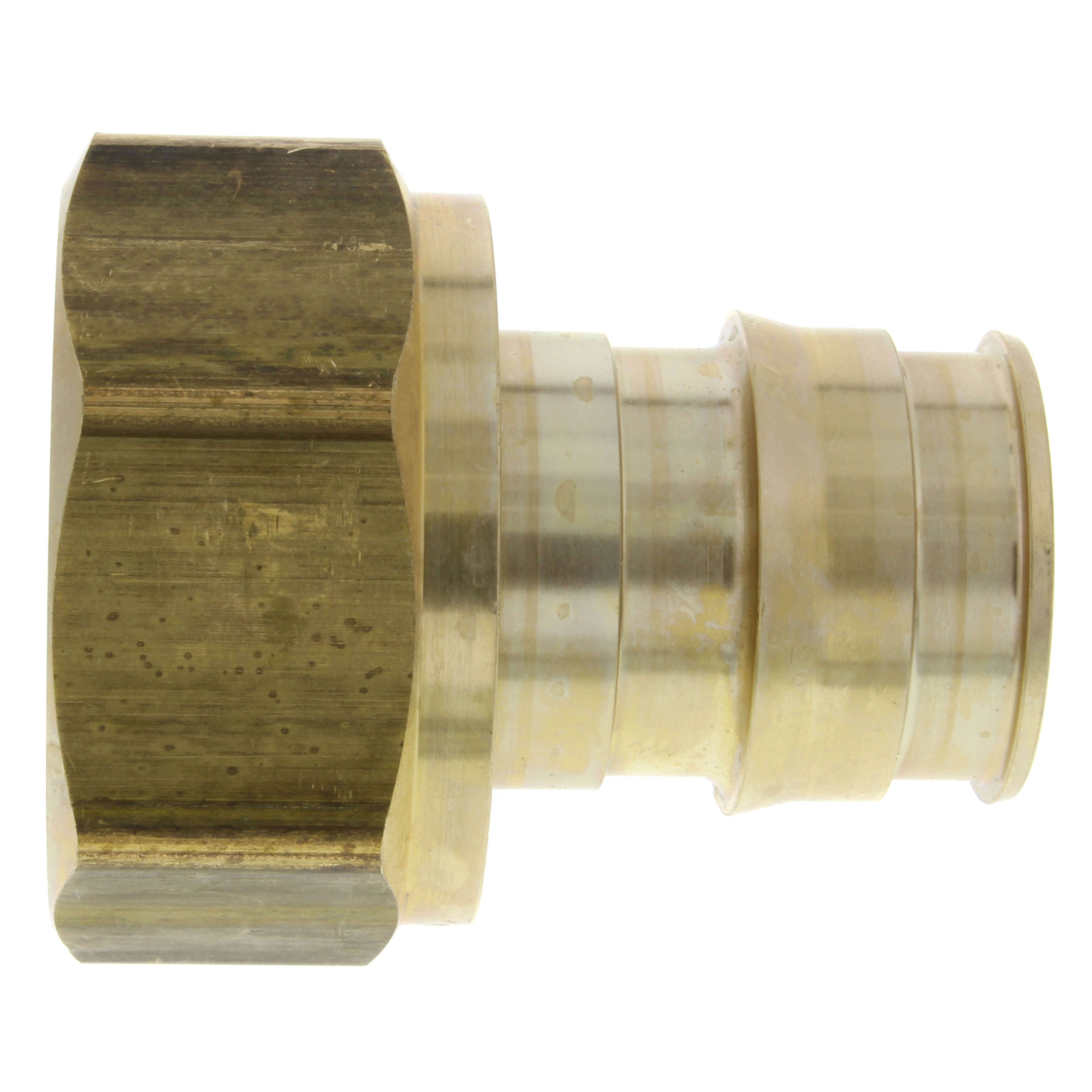 Uponor LF4571313 ProPEX Brass Adapter 1-1/4 in PEX x FNPT Lead-Free