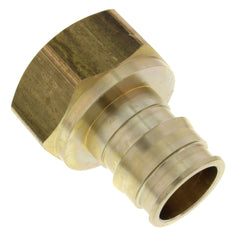 Uponor LF4571313 ProPEX Brass Adapter 1-1/4 in PEX x FNPT Lead-Free