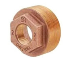 Matco-Norca B-BU1008LF Brass Reducing Bushing 3 inches x 2 inches