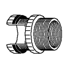 Spears 8171-005 PVC Tank Adapter 1/2 Inch Socket x FNPT with Neoprene Gasket