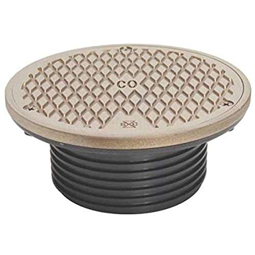 Sioux Chief Manufacturing 834-4HNR Finish Line Adjustable Cleanout with Nickel Bronze Cover