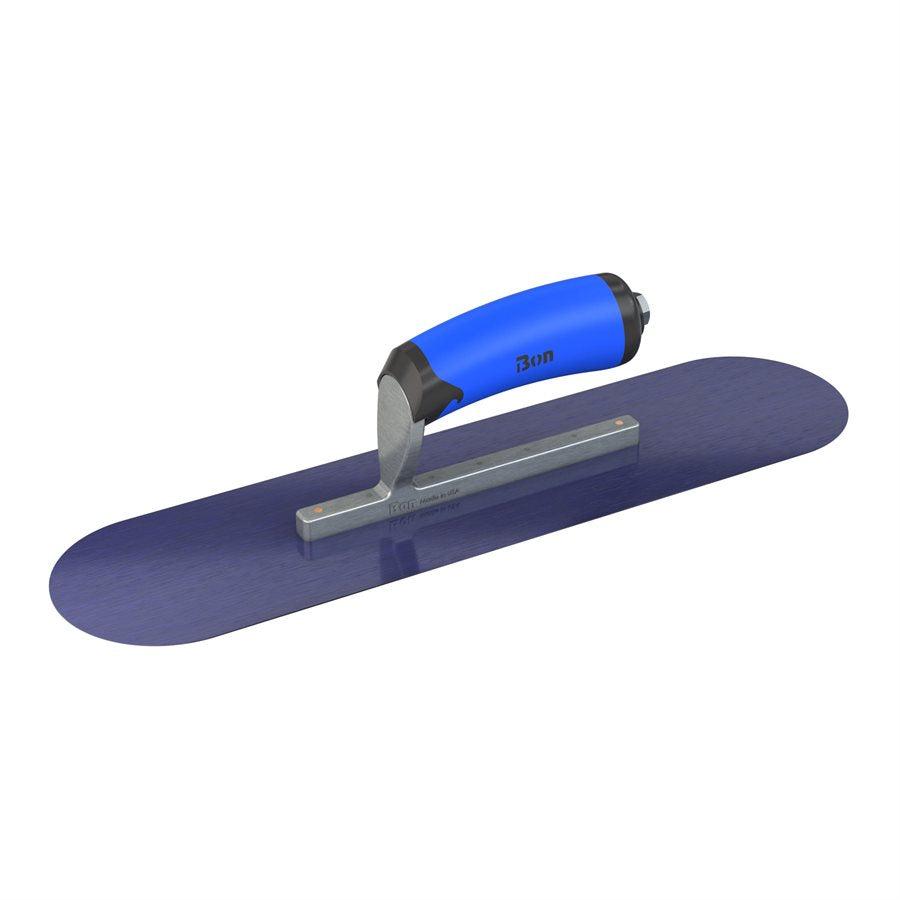 Bon Steel City 67-163 Blue Steel Pool Trowel 14 x 3 Comfort Wave Handle