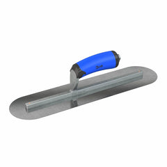 Bon Steel City 67-198 Carbon Steel Finishing Trowel Round End 20 x 4 Comfort Wave Handle