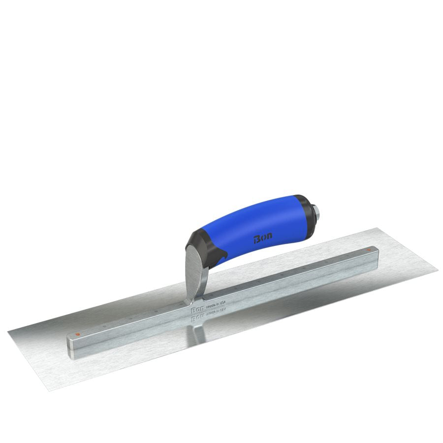 Bon Steel City 67-303 Razor Stainless Steel Finishing Trowel 11 x 4.5 inches Comfort Wave Handle